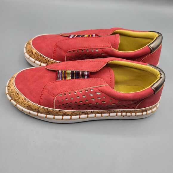 Unbranded Shoes - Womens Slip On Pumps Trainers Loafers Ladies Sneaker Casual Flat Soft Shoes 9.5?